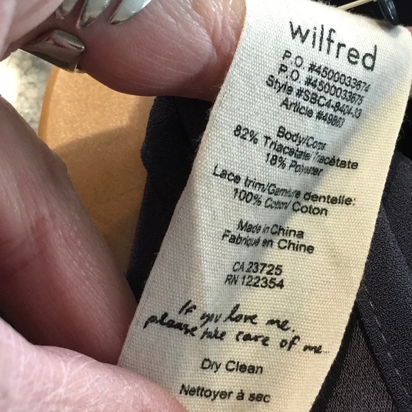 Aritzia, Wilfred, Sleeveless Beautiful Blue Dress - Picture 10 of 11